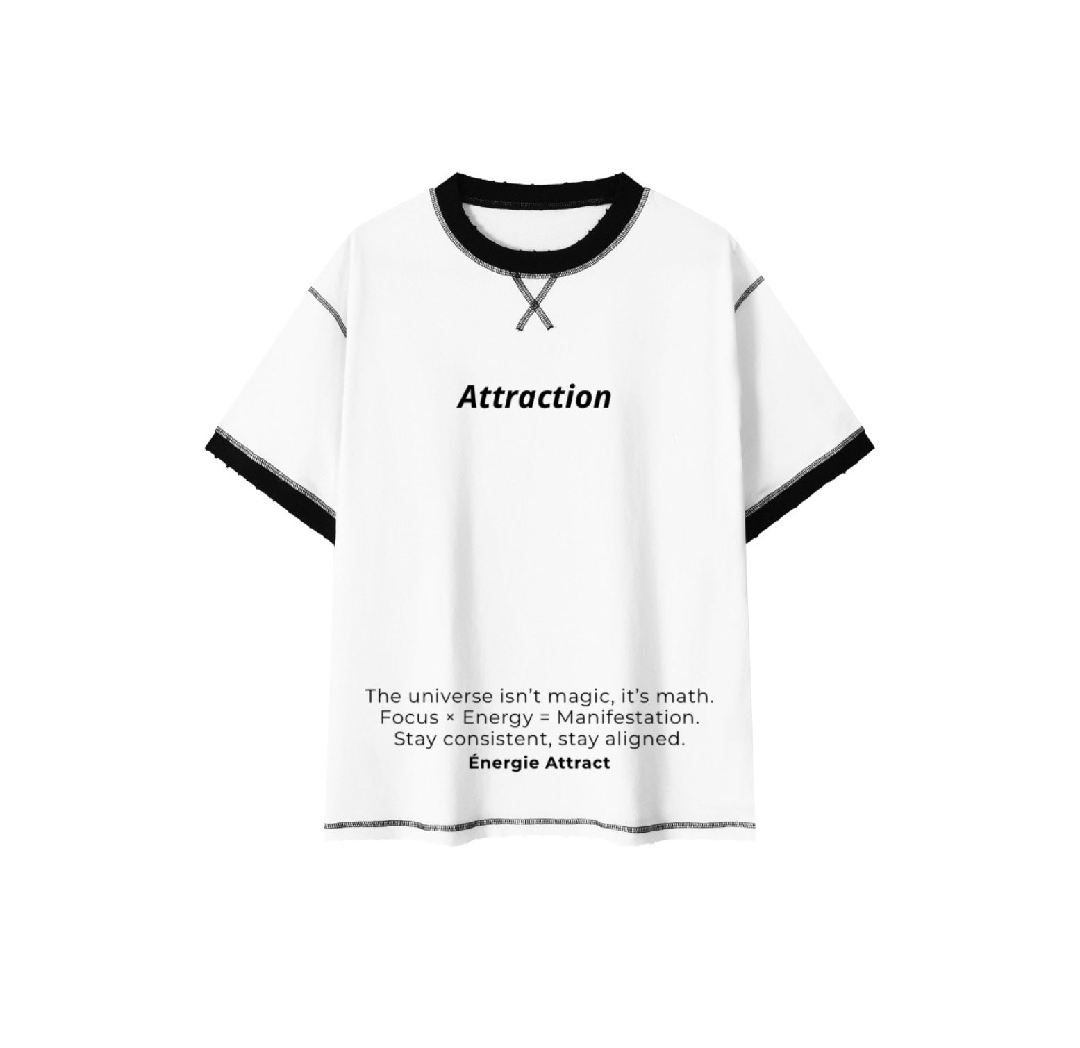 Contrast-Stitched Cotton T-Shirt