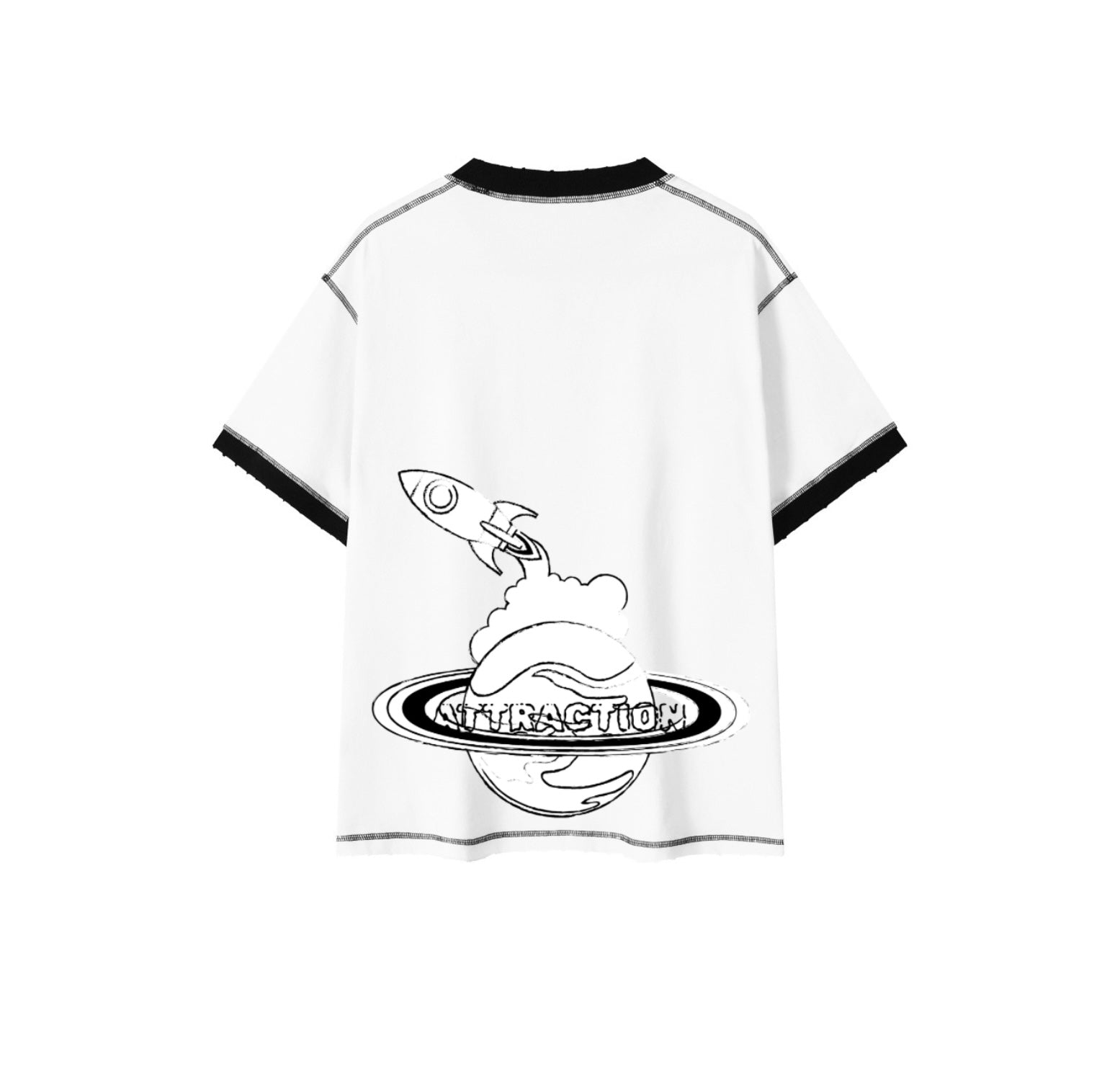 Contrast-Stitched Cotton T-Shirt